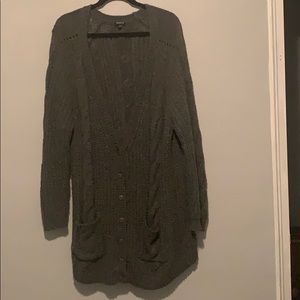 Over sized knit sweater